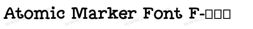 Atomic Marker Font F字体转换